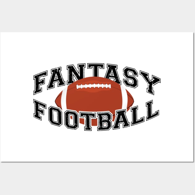 Fantasy Football Wall Art by NuttyShirt